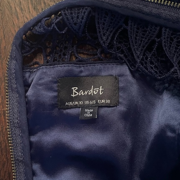 Bardot lace dress. EUC - Picture 3 of 8